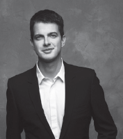 Philippe Jaroussky - contre-ténor - photo noir et blanc