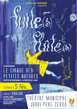 affiche représentation " " Fuite(s) pour Flûte(s)" 