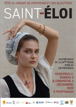 affiche fête du grenat - saint Eloi