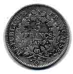 5 Francs (1801-1802)